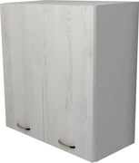Corp Superior Lecce, 2 Usi, Pin Alb/Alb, 60 x 30 x 65 cm
