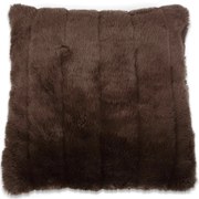 Husa decorativa pentru perna FAUX FUR 50x50 cm, maro