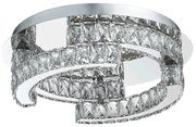 Plafonieră LED de cristal Luxera 62429 SANTANA 1xLED/24W/230V