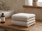 Prosop NORIELLE 50x90 cm bej, 100% bumbac