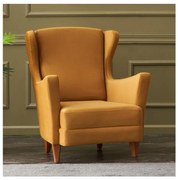 Fotoliu cu aripi NUPI, galben