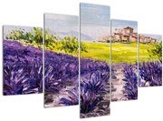 Tablou - Provence, Franța, pictură în ulei (150x105 cm)