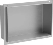 Mexen X-Wall-NR raft încastrat fără flanșă 30 x 20 cm, inox - 1911302010