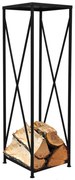 Suport pentru lemne de foc 34 x 34 x 111 cm