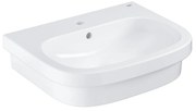 Lavoar Grohe Euro Ceramic, montare pe blat, preaplin, 600 x 480, alb - 39337000