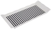 Orion Tava de servire Retro alb-negru, 29,5 x 13cm