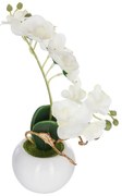 Orhidee artificiala in ghiveci, 25 cm