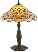 Endon 64301 - Lampă de masă Tiffany PEARL 1xE27/60W/230V, diam. 37 cm