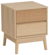 Noptieră în culoare naturală Iona – Casa Selección