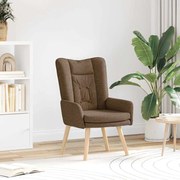 vidaXL Fotoliu de relaxare Maro 63 x 67 x 94 cm țesătură