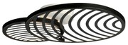 Plafoniera LED design modern COLLAGE 30W neagra