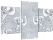 Tablou - Flori de perle (90x60 cm)