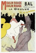 Reproducere Poster for Moulin Rouge and La Goulue, Henri de Toulouse-Lautrec