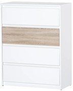 Comodă Wanta 07 (alb + stejar sonoma). 1068251