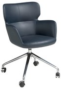 Scaun de birou elegant Blue swivel office