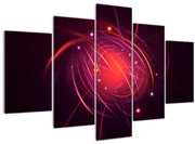 Tabloul modern cu abstacțiune (150x105 cm)