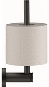 Duravit 99154600 - Suport pentru hârtie igienică D-CODE, negru mat