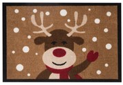 Covoraș intrare Hanse Home Reindeer, 40x60 cm