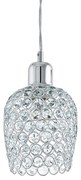 Eglo 94896 - Lustra de cristal BONARES 1 1xE27/60W/230V