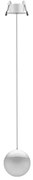 Pendul LED incastrabil design minimalist, KILDA alb MA-8435