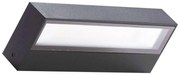 Aplica LED de exterior ambientala IP54 COSEL gri inchis