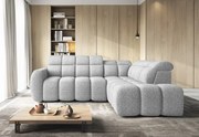 Canapea extensibila cu spatiu pentru depozitare, Falconn RT, Eltap (Culoare: Gri deschis / Sola 4)