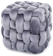 Taburet Vernier Velvet, gri