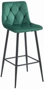 Scaun Bar Fido Catifea Verde