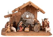 Decor "Bethlehem" lemn, 13 piese