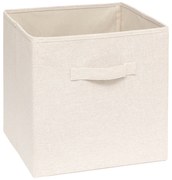 Recipient textil pentru depozitare TIDY, cu mânere, 31 x 31 x 31 cm