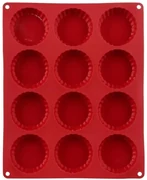 Forma din silicon Segret de Gourmet pentru prajituri, 12 prajituri, 36.9 x 26 x H 2.6 cm