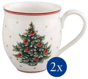 Cană de Crăciun cu brad, set 2 buc, Toy's Delight - Villeroy & Boch