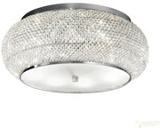 Plafonier modern diametru 55cm, Pasha PL10 Cromo 100746