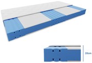 Saltea cu Aloe Vera din spuma HR si spuma cu memorie REMIA 20 cm 120 x 200 cm Protectie saltea: INCLUSIV protectie saltea