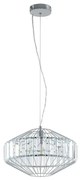 Eglo 96987 - Lampa suspendata de cristal PEDROLA 1xE27/60W/230V