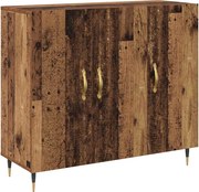 vidaXL Bufet Lemn vechi 90 x 34 x 80 cm Lemn compozit