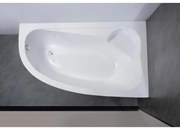Nizza || Căzi de baie pe colț asimetrice R 170x100
