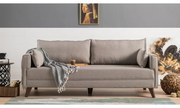 Canapea Living Bella Sofa Bed - Cream 208 X 85 X 81