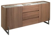 Comoda deosebita design LUX Walnut-Marble