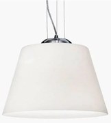 Pendul modern diametru 40,5cm CYLINDER SP1 D40 BIANCO 025438