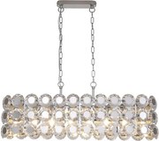 Lustra suspendata ovala design elegant Belle 8LT