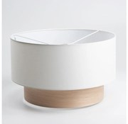 Abajur universal KERIA Ø 50 cm, alb/maro