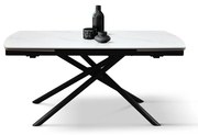 Masa ceramica extensibila Sahara Statuario 140 cm /90 cm /75 cm