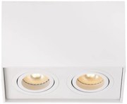 Spot Lucide 22953/02/31 TUBE 2xGU10/50W/230V alb