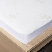 Protecție impermeabilă pentru saltea 4Home Aloe Vera cu bordură, 160 x 200 cm + 30 cm, 160 x 200 cm