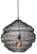 Lampă suspendată orientală neagră 45 cm x 40 cm - Vadi