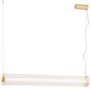 Lustra LED eleganta realizata manual Hampton alama periata