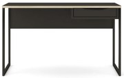 Birou Tvilum Function Plus, 130x48 cm, negru