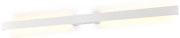Aplica LED iluminat exterior liniar IP54 LOTUS 24W alba