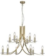 Candelabru stil elegant metal alama Ascona 12L